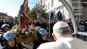 Paus Franciscus bezoekt Corsica 2024